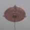 Ekena Millwork Attica PVC Medallion (Canopies up to 6 3/4"), 19"OD x 3 1/2"ID x 1"P, Metallic Champagne Pink CMP19ATFCP - alternate 7